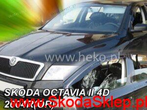 Owiewki Skoda Octavia II przód - Heko 28316