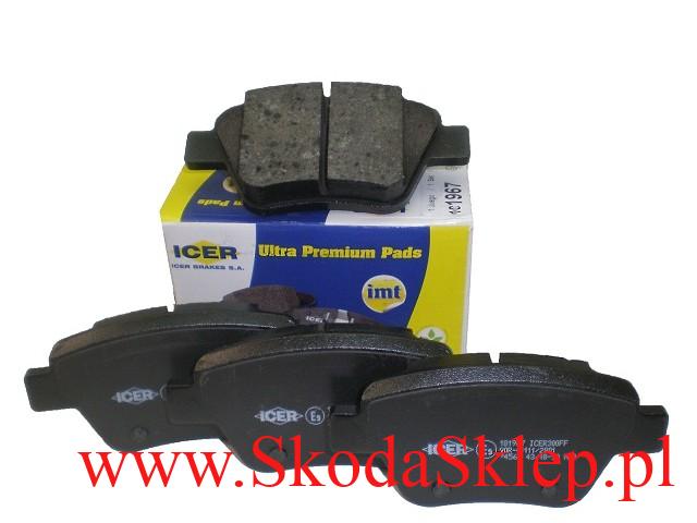Klocki hamulcowe tył Skoda Octavia II 09- do tarcz 272 mm -Icer 5K0698451