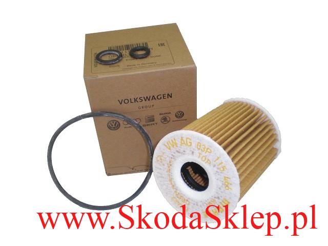 Filtr oleju Skoda Fabia 1,2Tdi, Roomster 1,2Tdi -oryginał 03P115562