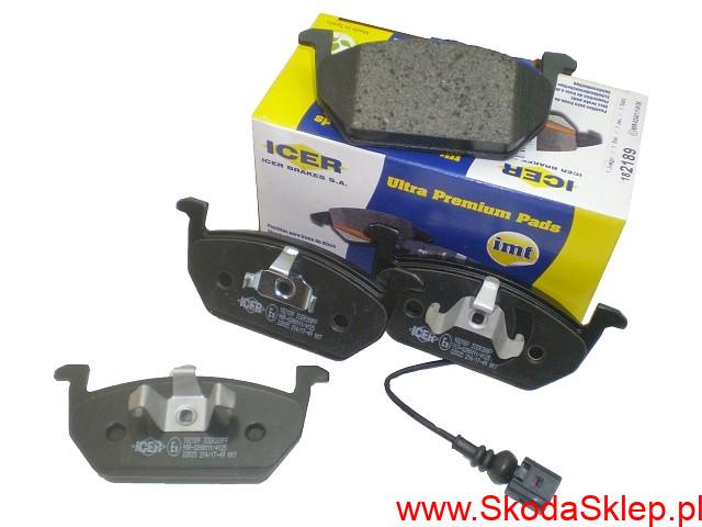 Klocki hamulcowe przód Skoda Octavia III do tarcz fi 276mm -Icer 5Q0698151C