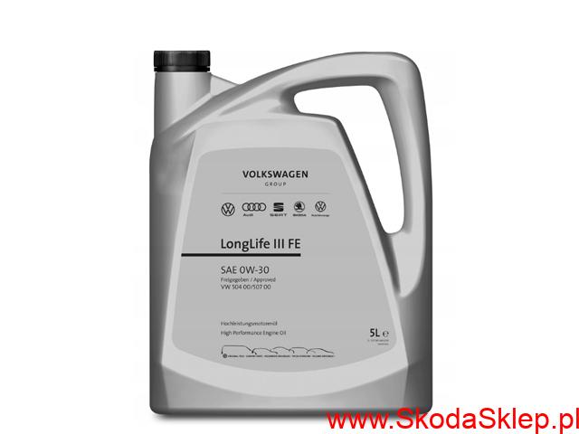 Olej oryginalny VAG VW Skoda 0W30 Longlife III 5L GS55545M4