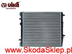 6Q0121253AE Chłodnica silnika Skoda Fabia do 2015 r. i Roomster 6Q0121253AE - AQ Vika