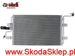6Q0820411J Chłodnica, skraplacz klimatyzacji Skoda Octavia I - 1J0820413N AQ Vika