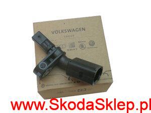 Czujnik ABS Skoda Citigo, Fabia, Rapid, Roomster tył prawy - oryginał 6Q0927808B