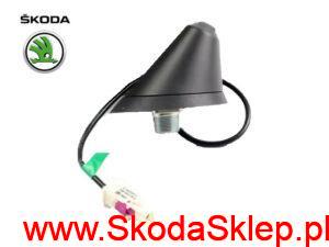 6R0035501F Antena, stopka anteny, podstawa Skoda Citigo, Fabia II, Roomster - 6R0035501F Oryginał