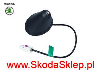 6R0035501F (2) Antena, stopka anteny, podstawa Skoda Citigo, Fabia II, Roomster - 6R0035501F Oryginał