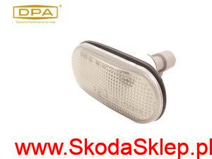 6U0949101 Kierunkowskaz błotnika boczny Skoda Felicia biały - 6U0949101 DPA