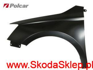 6V0821105 Błotnik Skoda Fabia III przód lewy - 6V0821105 Polcar