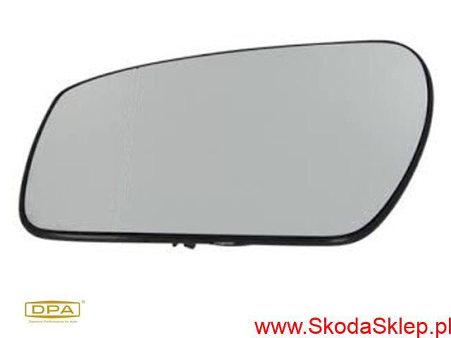 Szkło, wkład lusterka Skoda Fabia I lewe -DPA 6Y1857521A