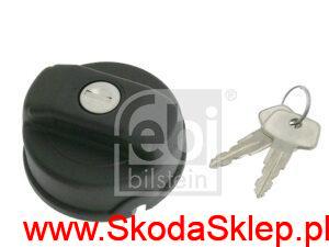 Korek wlewu paliwa Skoda Fabia, Octavia, Rapid, Roomster, Yeti - Febi 6U0201553