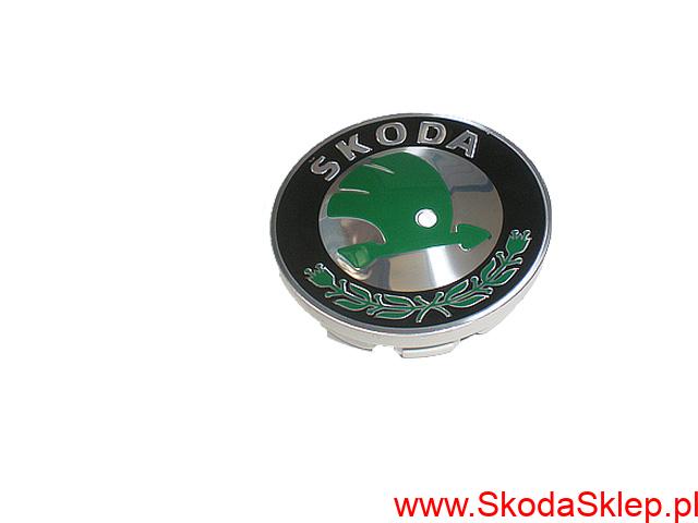 Kołpaczek, kołpak felgi aluminiowej Skoda Fabia, Octavia, Roomster, Superb, Kodiaq, Yeti - oryginał 6U0601151L