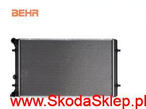 735_1551184190_1j0121253rk kopia Chłodnica silnika Skoda Octavia I - Behr 1J0121253N