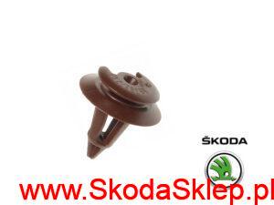 Spinka atrapy Skoda Octavia II - Oryginał 893867290