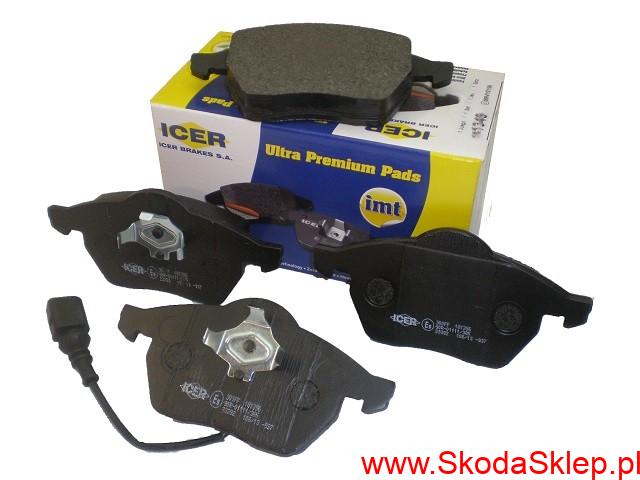 8n0698151icer_rk Klocki hamulcowe przód Skoda Octavia 1.8T, 1.9tdi 130KM -Icer 8N0698151