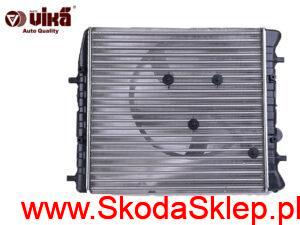 Bez nazwy 6 Chłodnica silnika Skoda Fabia I 1,4 MPI z wentylatorem - 6Q0121201B AQ Vika