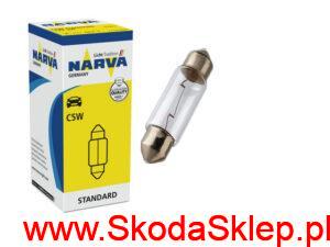 Żarówka 5W C5W rurka 12v 5Wat - N0177252 Narva