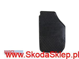 Dywanik gumowy Skoda Fabia 3 przedni prawy czarny - MatGumX26pp
