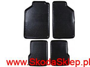Dywaniki gumowe Skoda Felicia czarne - MatGumi8