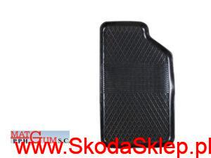 Dywanik gumowy Skoda Felicia przedni prawy czarny - MatGumi8pp