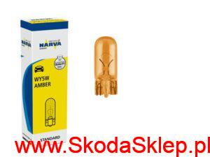 Żarówka 5W WY5W bezcokołowa pomarańczowa - N0177534 Narva