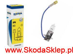Żarówka halogenowa H3 - N0177622 Narva