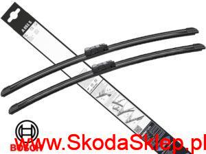 Pióra wycieraczek, pióro wycieraczki przód Skoda Fabia II Roomster -Bosch 5J1998001