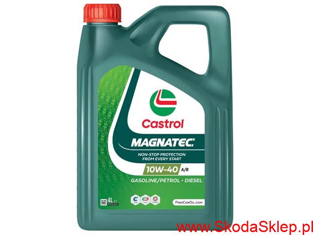 Olej silnikowy Castrol 10W40 4litry Magnatec