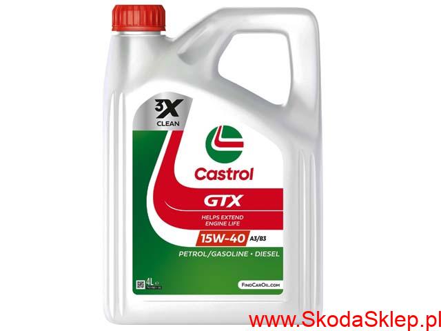 Olej silnikowy Castrol 15W40 4litry GTX