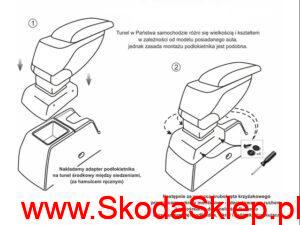 Podłokietnik Skoda Fabia II – Armcik POD FABII/P