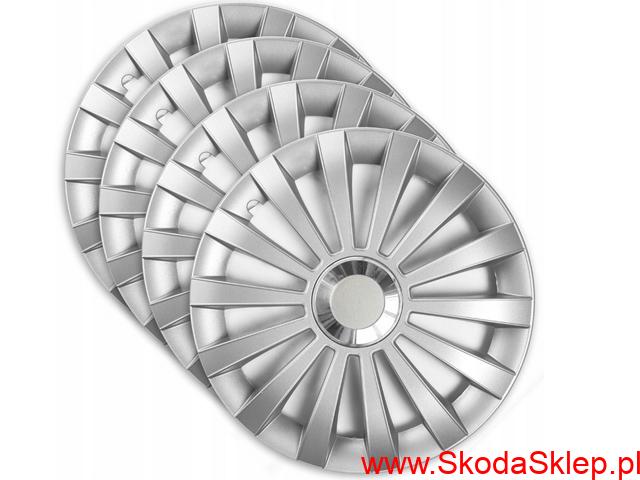 Kołpaki koła MERIDIAN 15 cali kolor srebrny kpl 4 sztuki – Jestic Meridian15cali