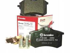 Klocki hamulcowe tył Skoda Octavia, Roomster, Rapid Fabia Octavia II Yeti do tarcz 232mm i 253mm -Brembo 1J0698451