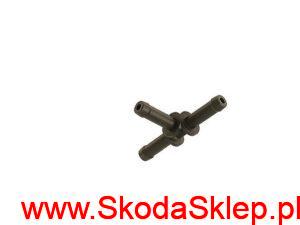 Króciec płynu, trójnik układu chłodzenia Skoda N90693001