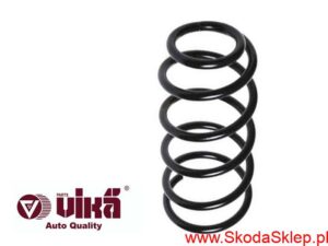 6q0411105ak_rki Sprężyna zawieszenia przód Skoda Octavia II silnik benzyna - AQ Vika 1K0411105AP