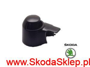 Nakładka, osłona ramienia wycieraczki tył Skoda Fabia II kombi, Superb II, Yeti - oryginał 1K8955435