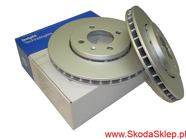 Tarcze hamulcowe przód Skoda Citigo -Delphi 1S0615301H