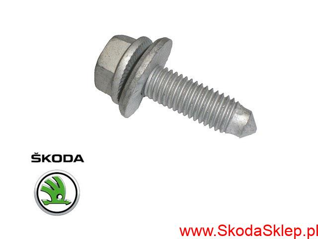 n90648402_rk kopia Śruba mocowania gniazda amortyzatora tył Skoda N90648402