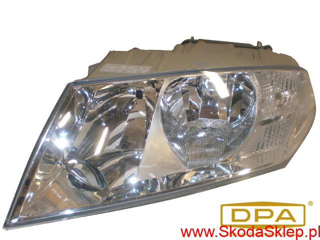 Lampa, reflektor przedni lewy Skoda Octavia II 2004- DPA 1Z1941017P