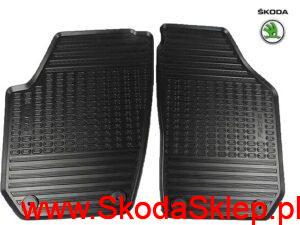 5j1061551_rki Dywaniki gumowe przód Skoda Fabia II - Oryginał 5J1061551