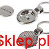 Brelok logo Skody z żetonem - oryginał 6U0087010