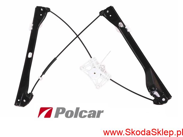 6V0837462 kopia Podnośnik szyby, mechanizm podnoszenia i opuszczania szyby Skoda Fabia III przód prawy -Polcar 6V0837462C