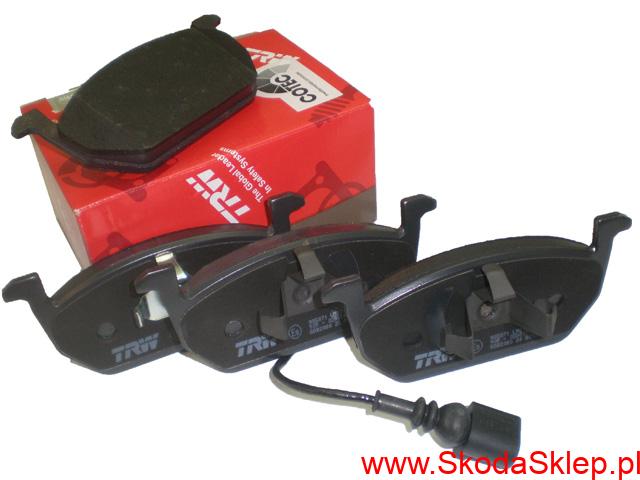 Klocki hamulcowe przód Skoda Octavia III do tarcz fi 276mm -TRW 5Q0698151C