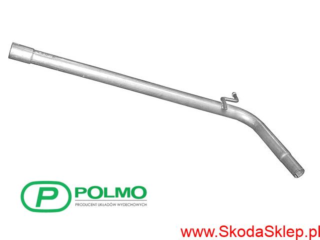 Rura wydechowa, łącznik tłumików Skoda Fabia 1,2 po 2006 r. - 6Q0253201C Polmo