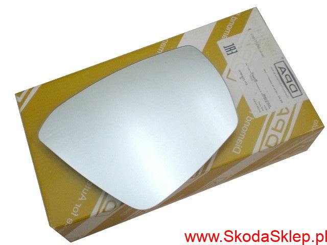 Szkło, wkład lusterka Skoda Octavia III prawe -DPA 5E0857522