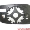 Szkło, wkład lusterka Skoda Fabia I prawe -DPA 6Y1857522A