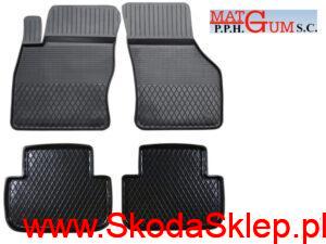 1547019 Dywaniki gumowe Skoda Octavia III - MatgumTX19