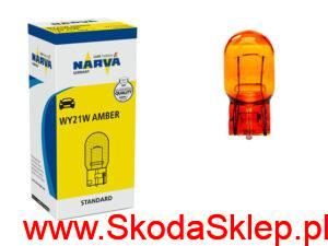 Żarówka 21W WY21W pomarańczowa bezcokołowa - N10724401 Narva