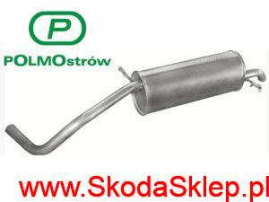 Tłumik końcowy Skoda Fabia I 1,2 Kombi do 2006 r. - 6Q9253609J Polmo