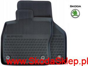 3V1061551 Dywaniki gumowe Skoda Superb III - oryginał 3V1061551