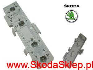 Oprawka, mocowanie żarówek lampy tył lewej Skoda Octavia II hatchback - oryginał 1Z5945257