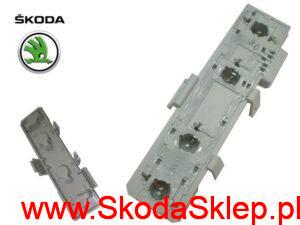 Oprawka, mocowanie żarówek lampy tył prawej Skoda Octavia II hatchback - oryginał 1Z5945258